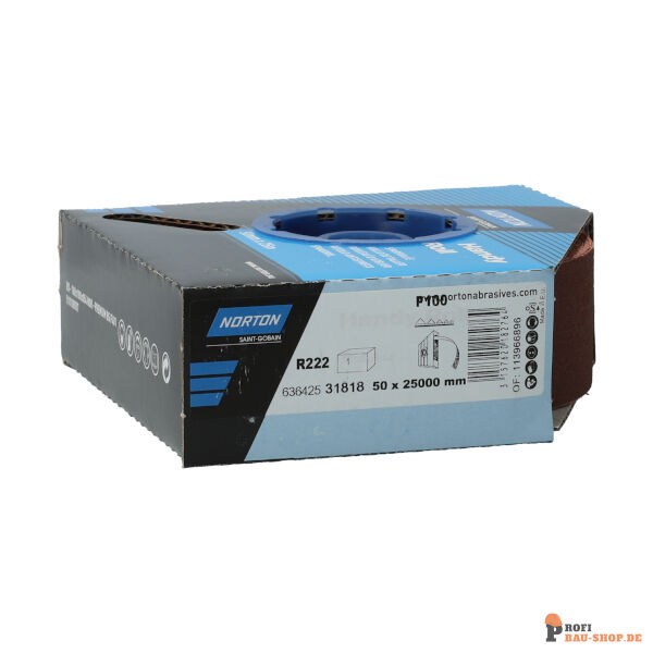 nortonschleifmittel/NORTON_schleifmittel_63642531818 Handy Rolls Norton R222 50.00x25m GRIT 100_138178